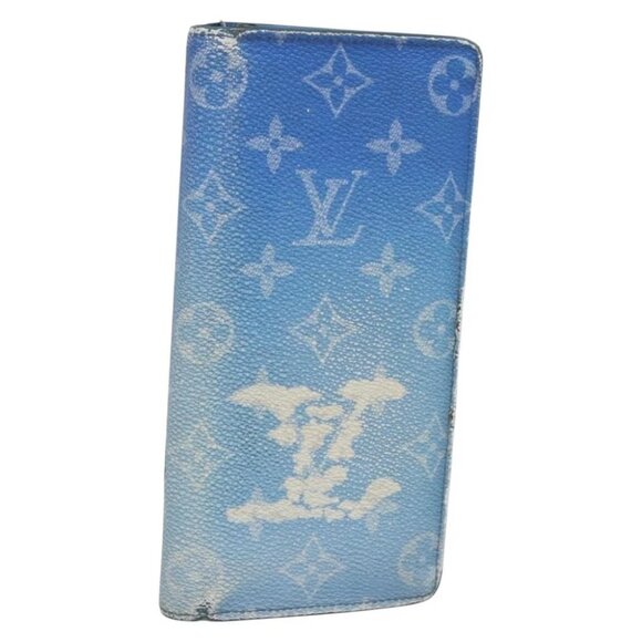 LOUIS VUITTON Monogram Clouds Portefeuille Braza Long Wallet - Picture 1 of 15